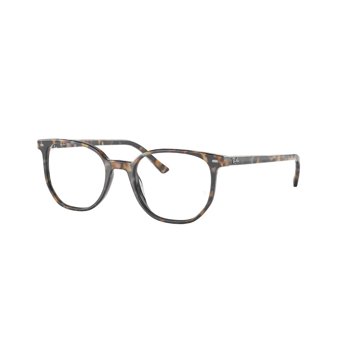 UNISEX EYEGLASSES RAY-BAN RX 5397 ELLIOT 8173 BROWN AND HAVANA GRAY SIZE 48 