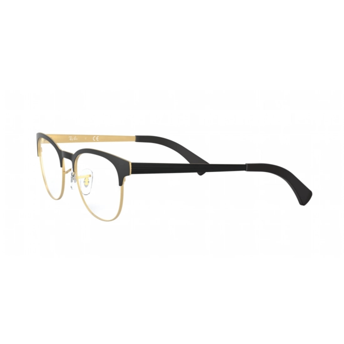 UNISEX EYEGLASSES RAY-BAN RX 6317 - 2833 BLACK ON MATT ARISTA 