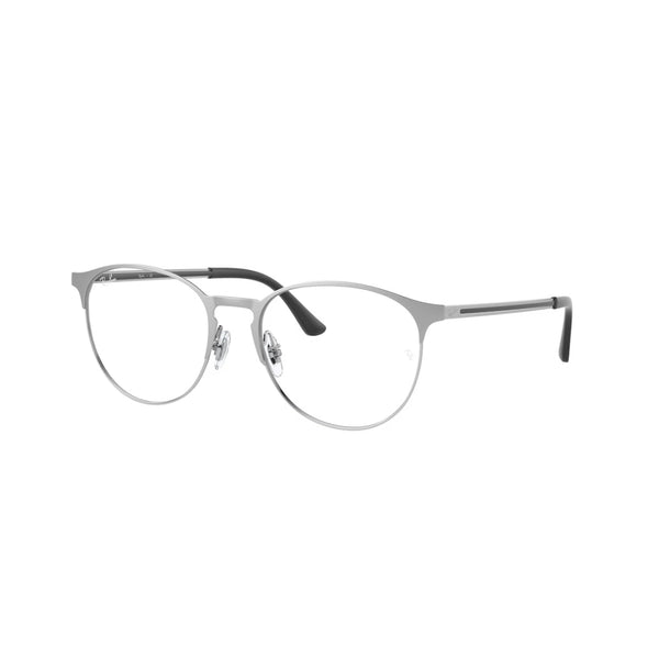 OCCHIALE DA VISTA UNISEX RAY-BAN RX 6375 - 3134 ARGENTO OPACO SU ARGENTO CALIBRO 51