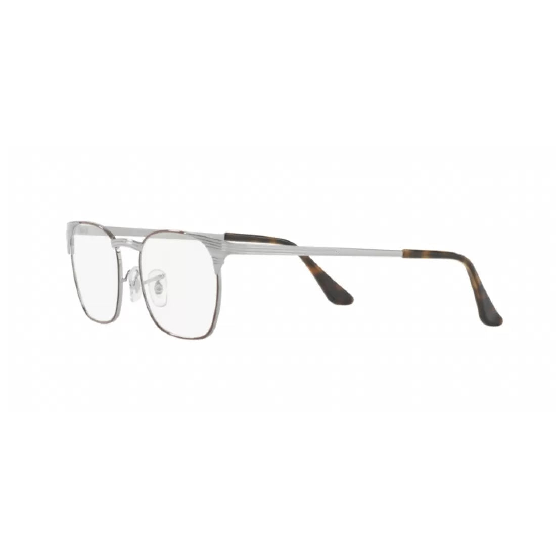 MEN'S EYEGLASSES RAY-BAN RX 6386 - 2902 BROWN ON GUNMETAL 