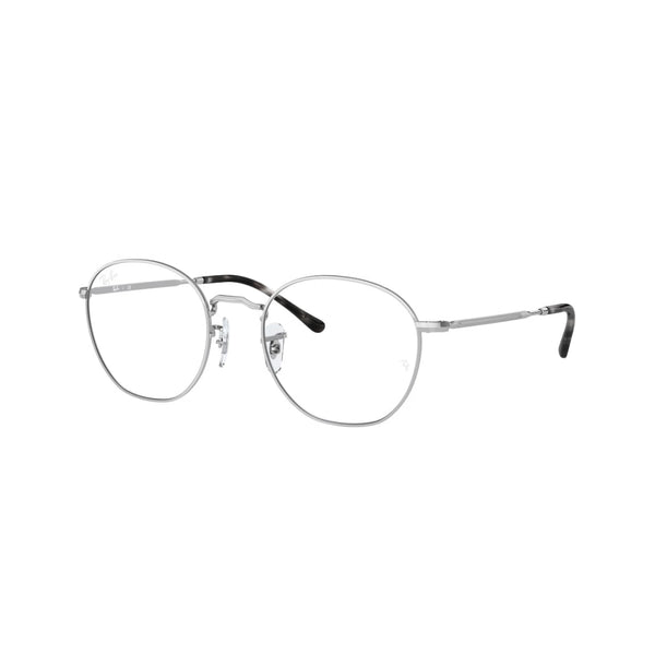 OCCHIALE DA VISTA UNISEX RAY-BAN RX 6472 ROB 2501 D'ARGENTO CALIBRO 50