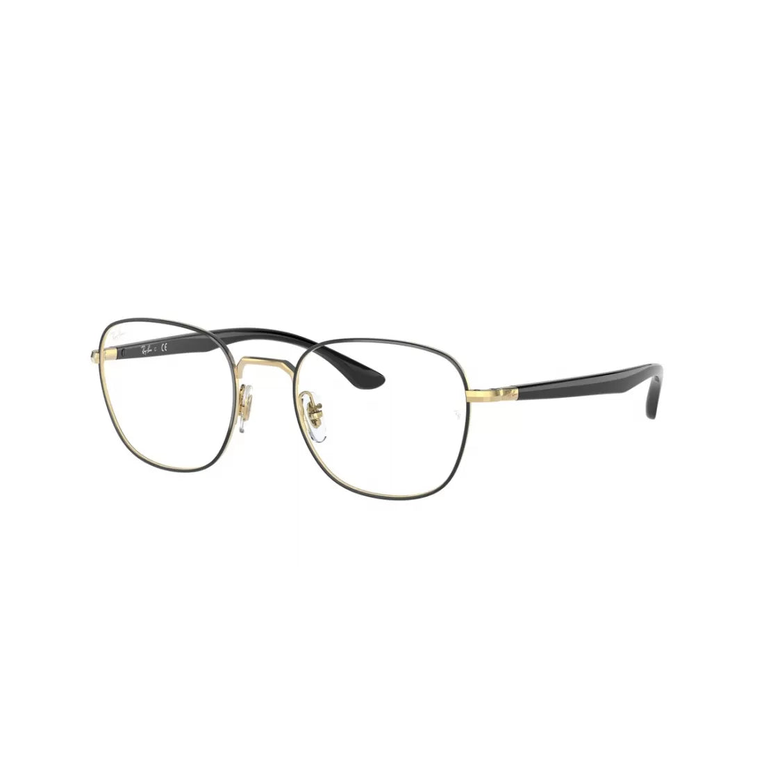 UNISEX EYEGLASSES RAY-BAN RX 6477 - 2991 BLACK ON ARISTA CALIBER 51 