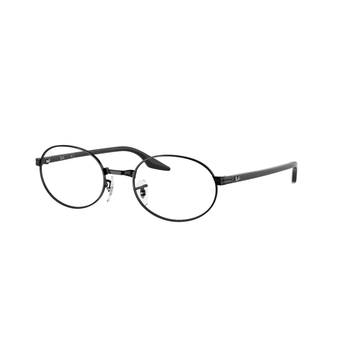 UNISEX EYEGLASSES RAY-BAN RX 6481V - 2509 BLACK CALIBER 53 