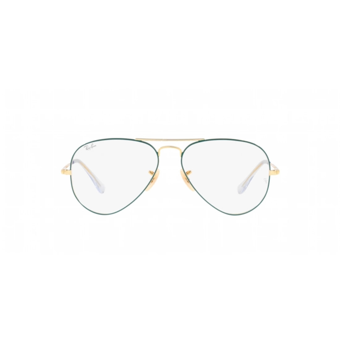 UNISEX EYEGLASSES RAY-BAN RX 6489 AVIATOR 3136 MATT PETROLEUM ON ARISTA CALIBER 55 