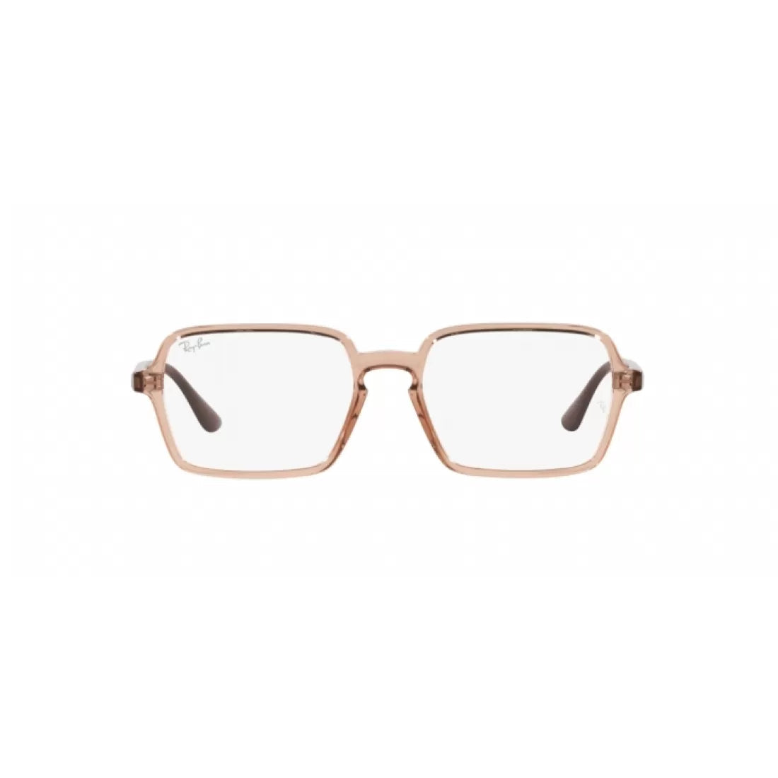 UNISEX EYEGLASSES RAY-BAN RX 7198 - 5940 LIGHT BROWN SIZE 53 