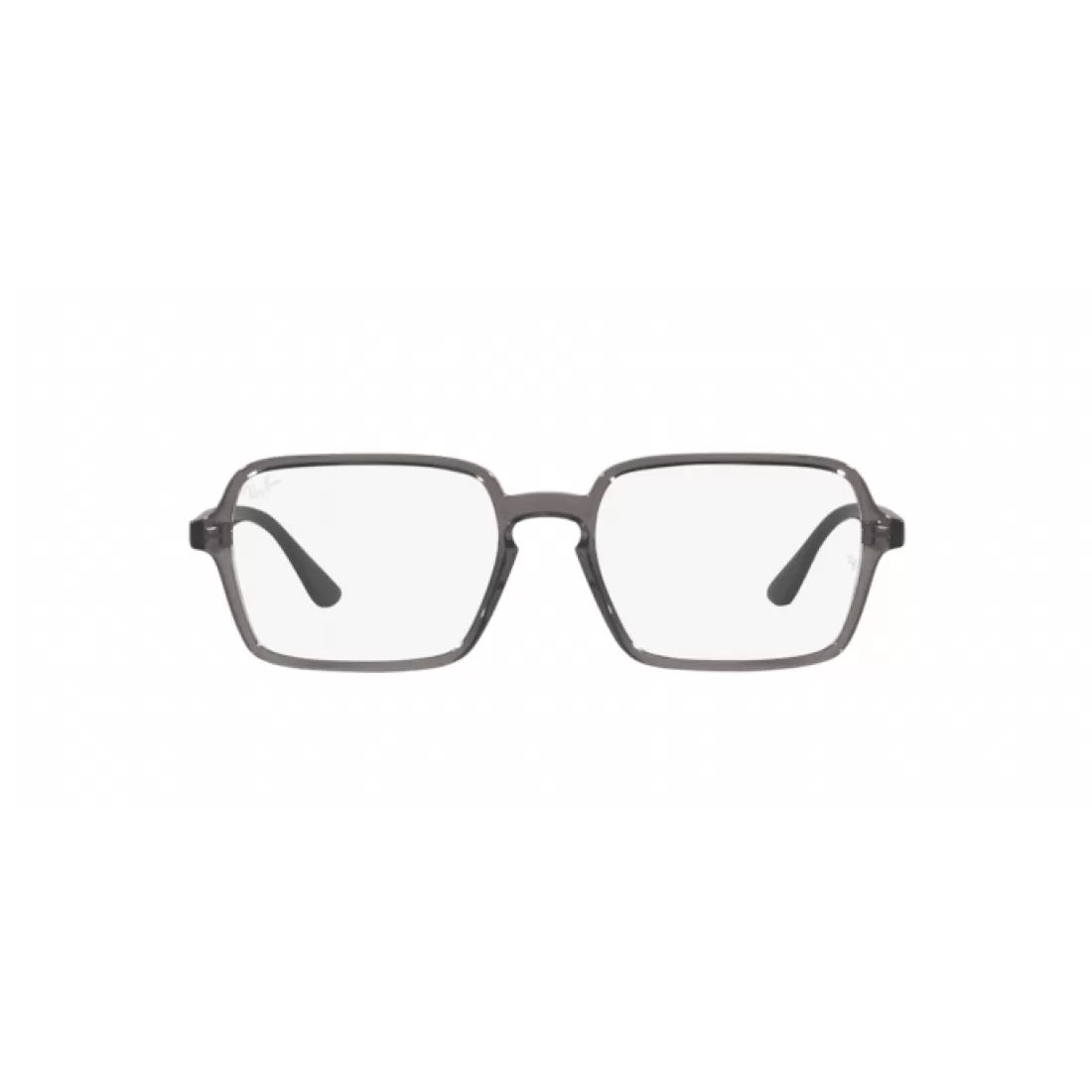 UNISEX EYEGLASSES RAY-BAN RX 7198 - 8140 TRANSPARENT GRAY SIZE 51 