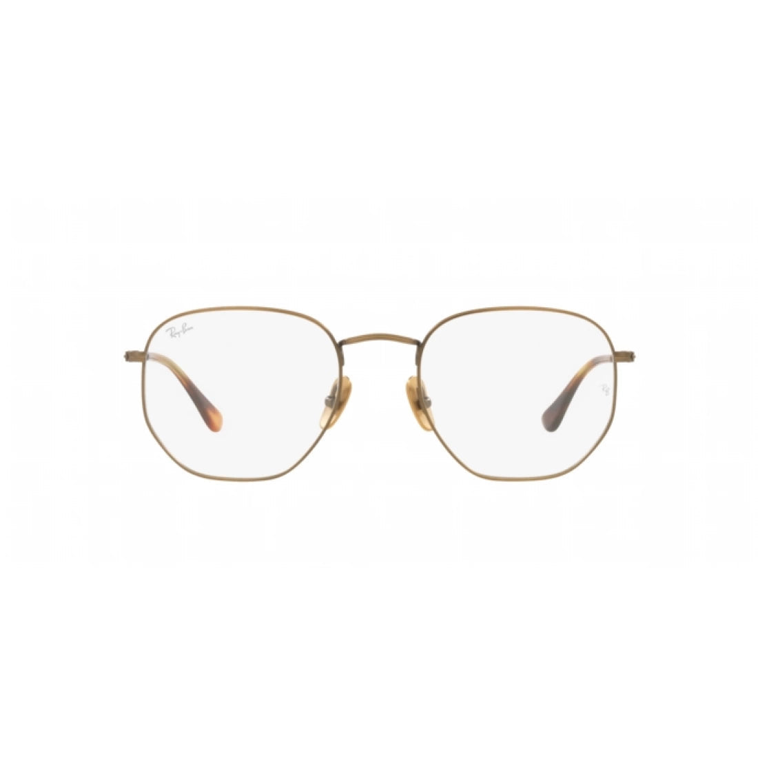 OCCHIALE DA VISTA RAY-BAN RX 8148V HEXAGONAL 1222 ORO ANTICO SEMILUCIDO CALIBRO 54