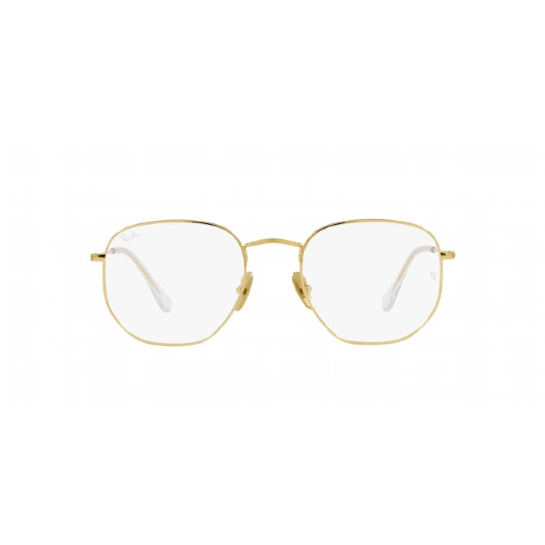 UNISEX EYEGLASSES RAY-BAN RX 8148V HEXAGONAL 1225 GOLDEN LEGEND CALIBER 54 