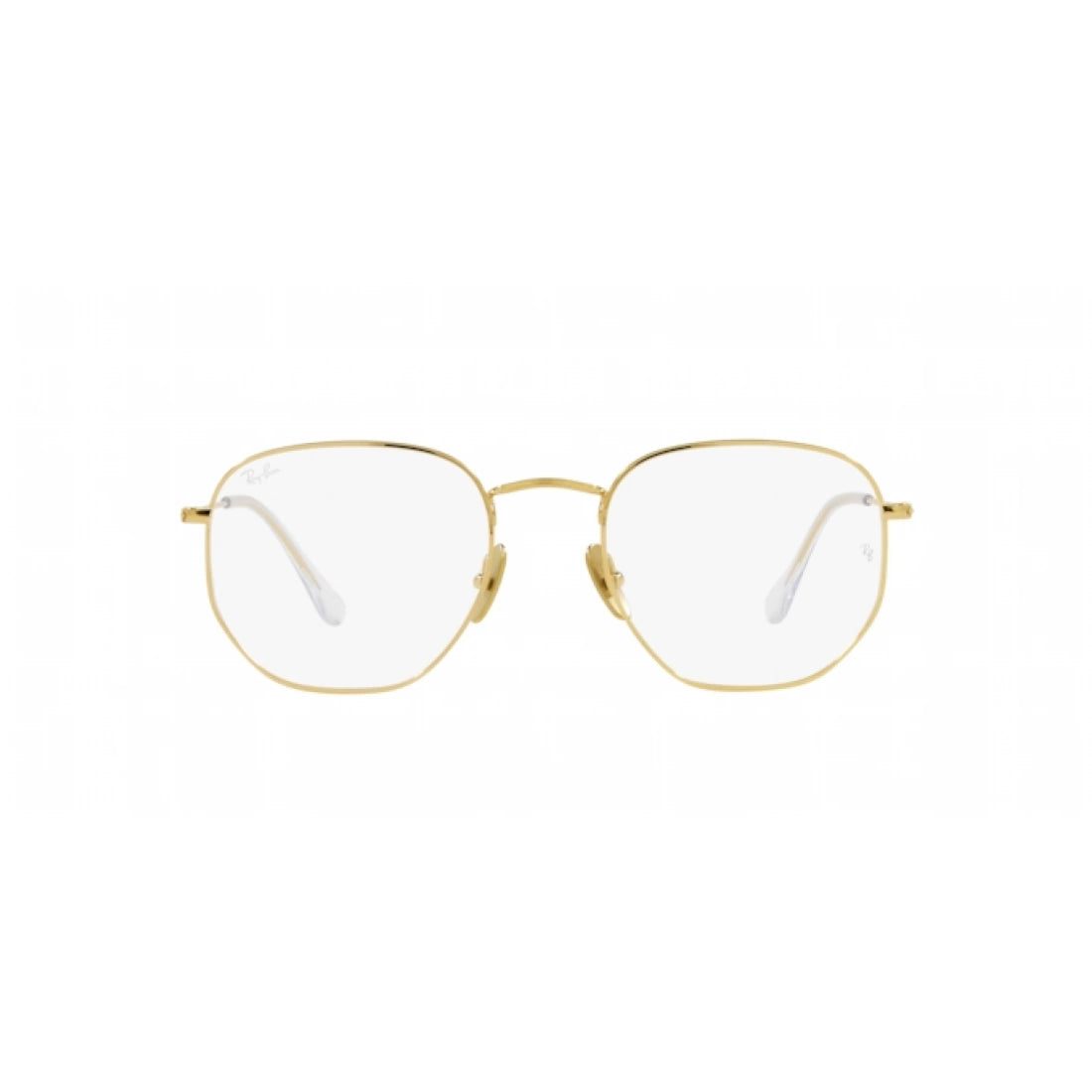 UNISEX EYEGLASSES RAY-BAN RX 8148V HEXAGONAL 1225 GOLDEN LEGEND CALIBER 51 