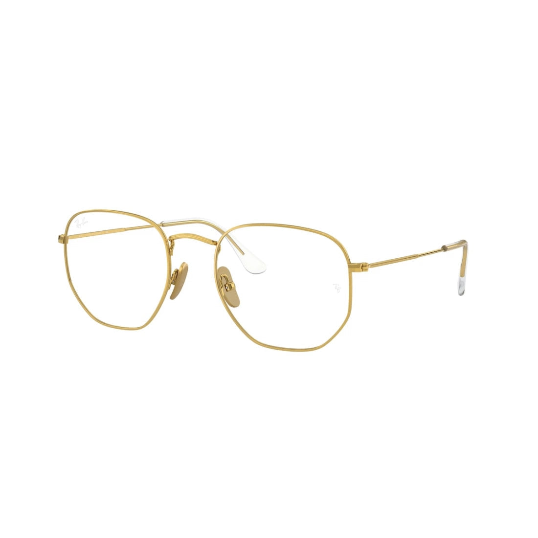 UNISEX EYEGLASSES RAY-BAN RX 8148V HEXAGONAL 1225 GOLDEN LEGEND CALIBER 54 