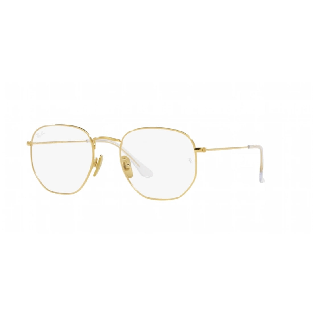 UNISEX EYEGLASSES RAY-BAN RX 8148V HEXAGONAL 1225 GOLDEN LEGEND CALIBER 54 