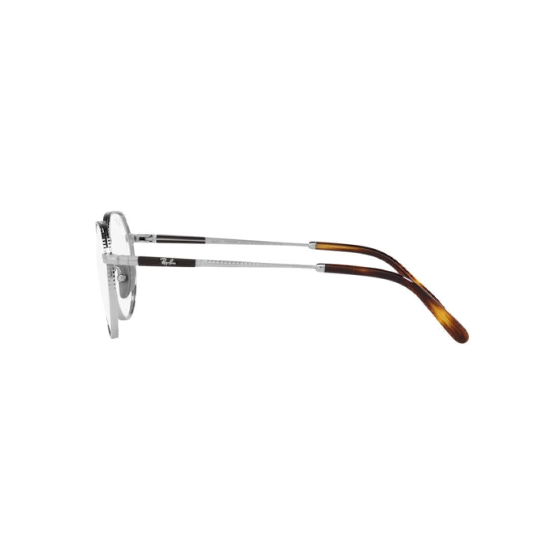 UNISEX EYEGLASSES RAY-BAN RX 8265V JACK TITANIUM 1224 SILVER CALIBER 53 