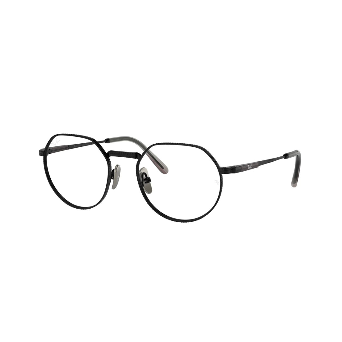 UNISEX EYEGLASSES RAY-BAN RX 8265V JACK TITANIUM 1237 BLACK CALIBER 51 