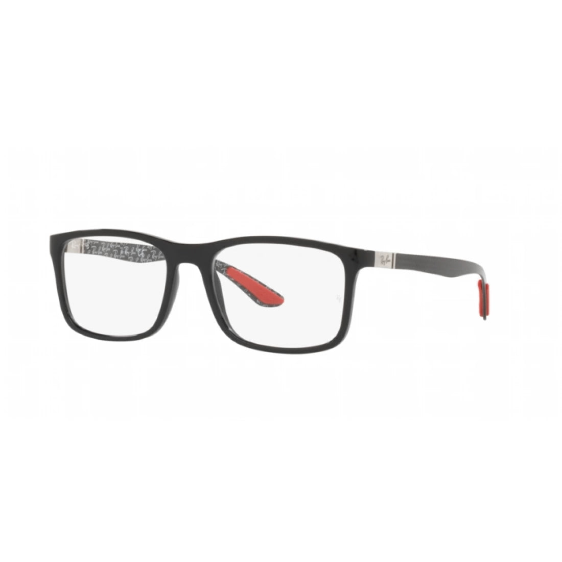UNISEX EYEGLASSES RAY-BAN RX 8908 - 2000 BLACK CALIBER 53 