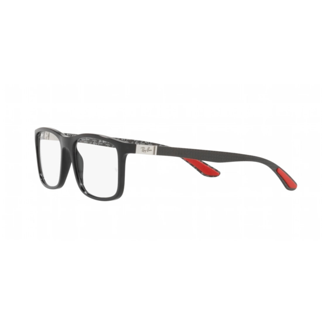 UNISEX EYEGLASSES RAY-BAN RX 8908 - 2000 BLACK CALIBER 53 