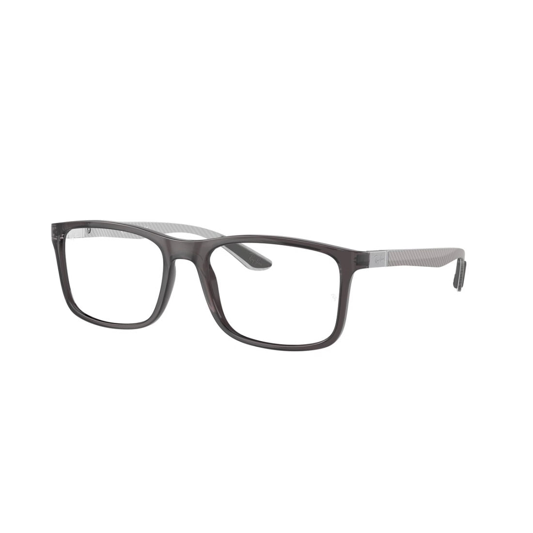 UNISEX EYEGLASSES RAY-BAN RX 8908 - 8061 TRANSPARENT GRAY CALIBER 5 
