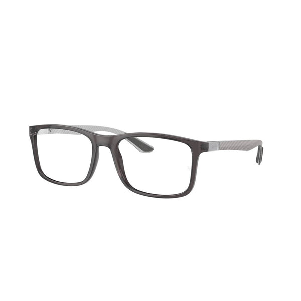 OCCHIALE DA VISTA UNISEX RAY-BAN RX 8908 - 8061 GRIGIO TRASPARENTE CALIBRO 55