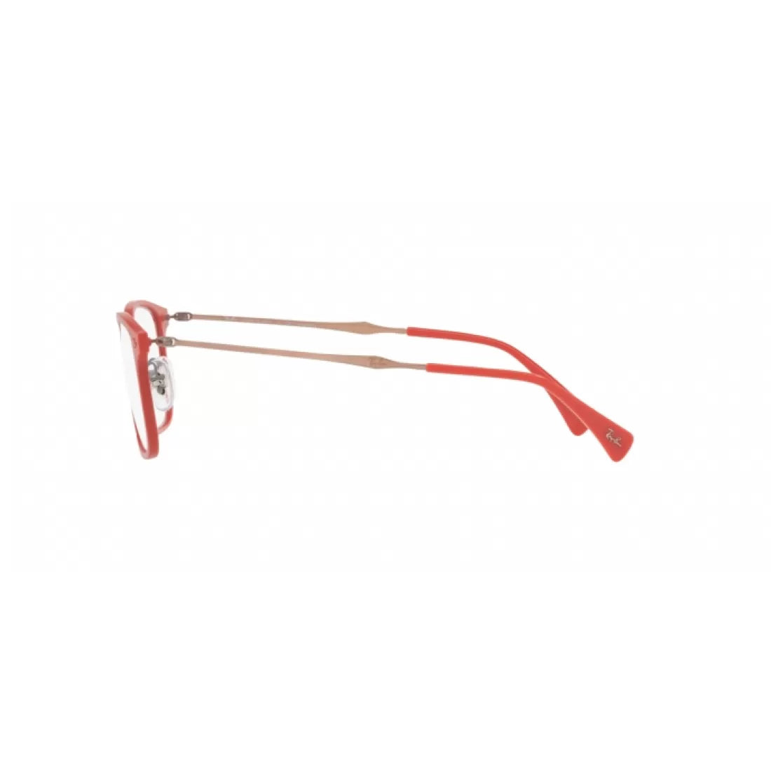 UNISEX EYEGLASSES RAY-BAN RX 8954 - 5758 LIGHT RED GRAPHENE CALIBER 56 