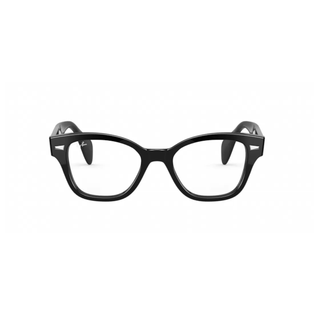 UNISEX EYEGLASSES RAY-BAN RX 0880 - 2000 GLOSSY BLACK CALIBER 49 