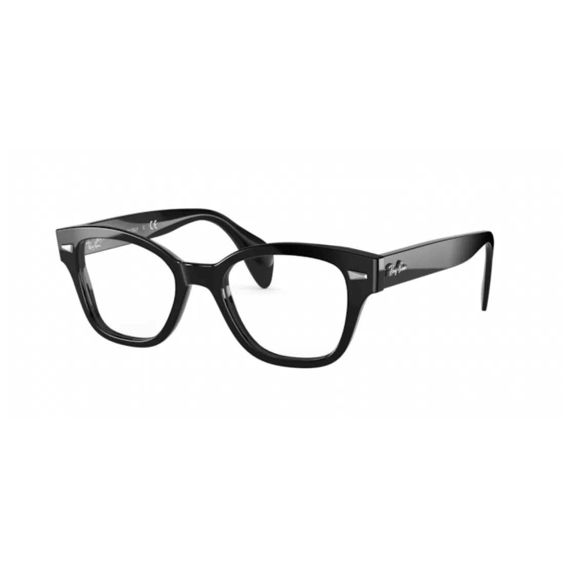 UNISEX EYEGLASSES RAY-BAN RX 0880 - 2000 GLOSSY BLACK CALIBER 49 