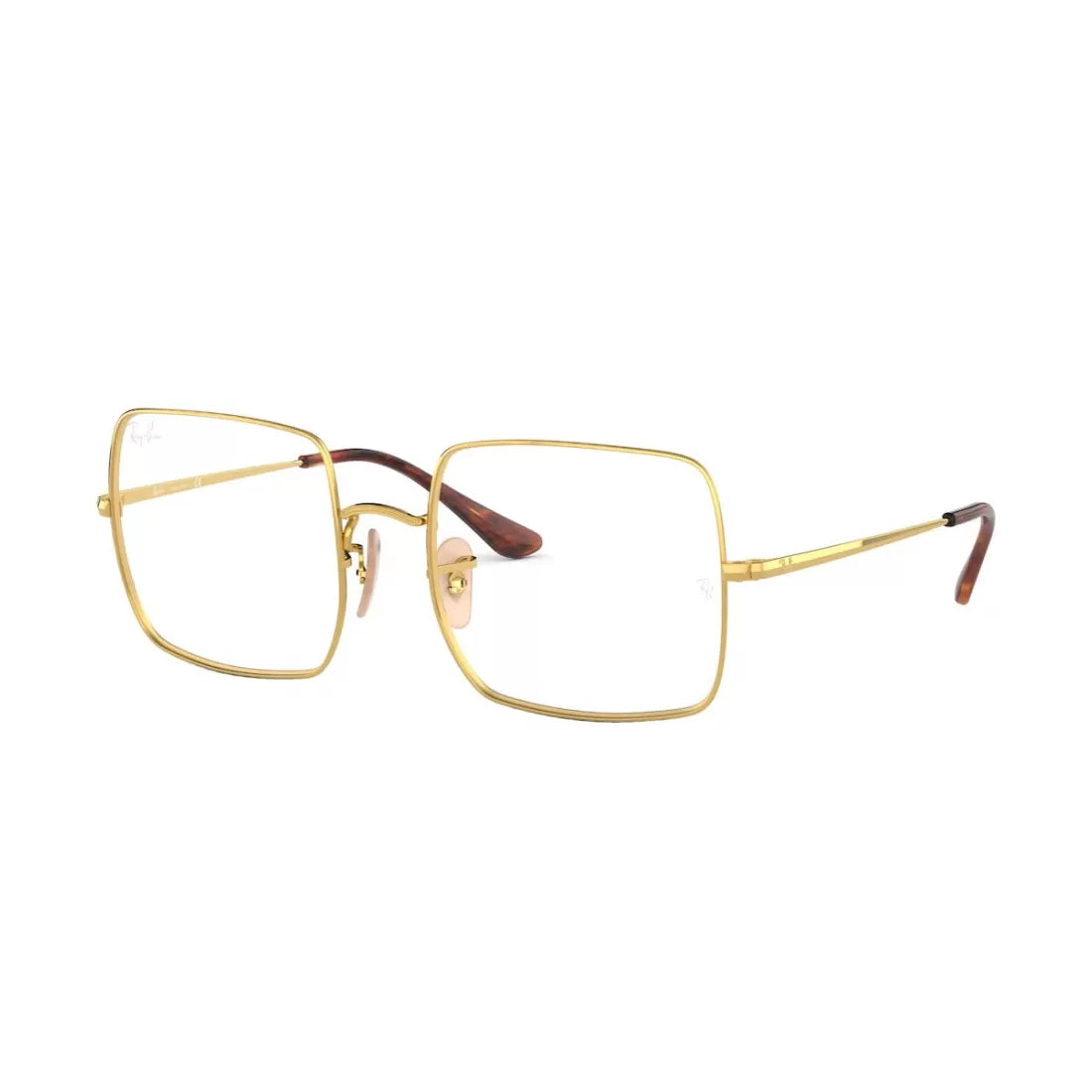 WOMEN'S EYEGLASSES RAY-BAN RX 1971V SQUARE 2500 GOLD CALIBER 54 