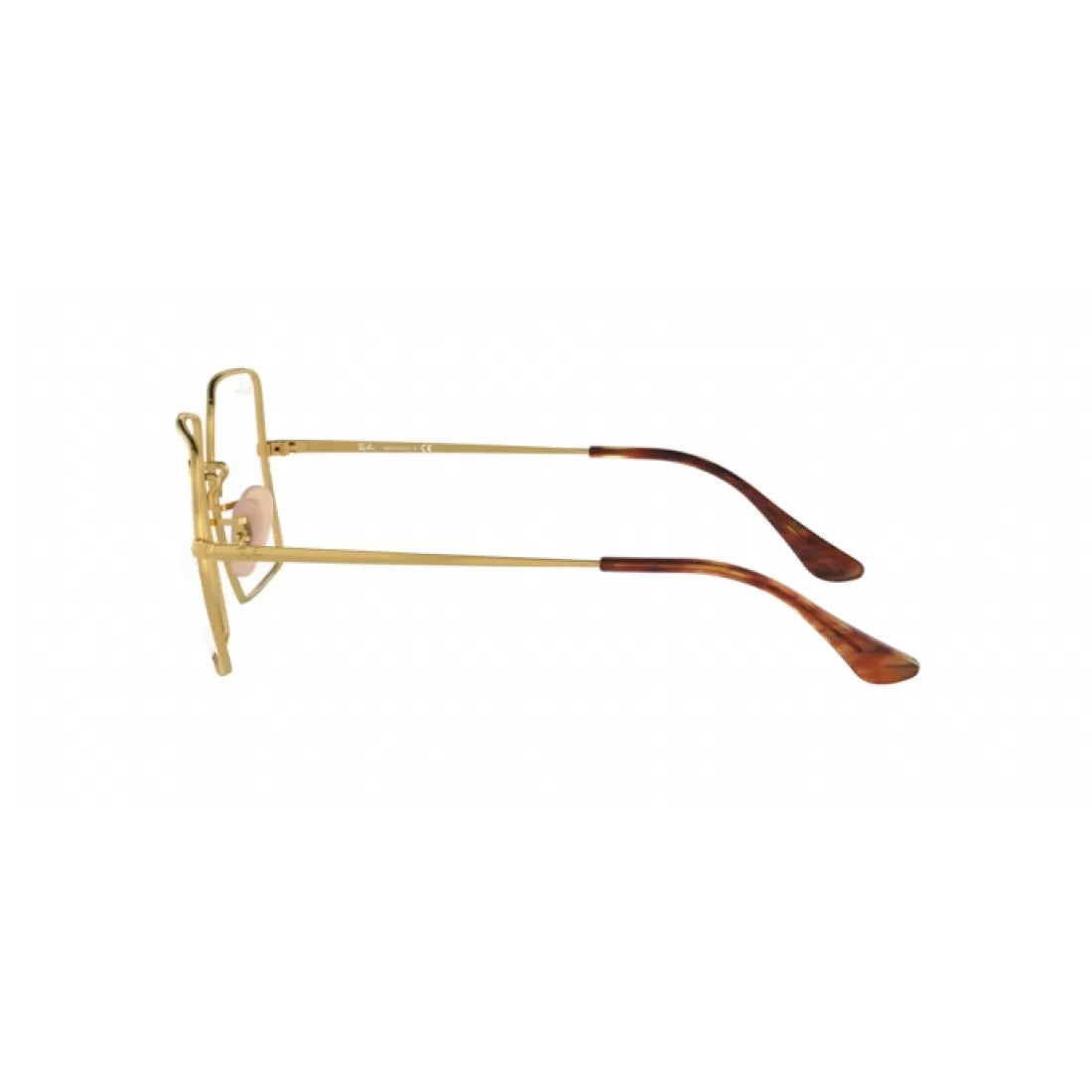 WOMEN'S EYEGLASSES RAY-BAN RX 1971V SQUARE 2500 GOLD CALIBER 54 