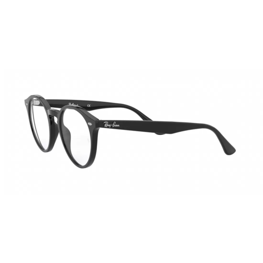 MEN'S EYEGLASSES RAY-BAN RX 2180VF - 2000 GLOSSY BLACK CALIBER 51 