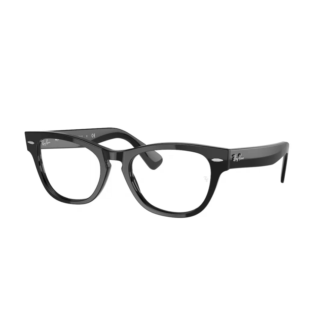 WOMEN'S EYEGLASSES RAY-BAN RX 2201V LARAMIE 2000 BLACK CALIBER 54 