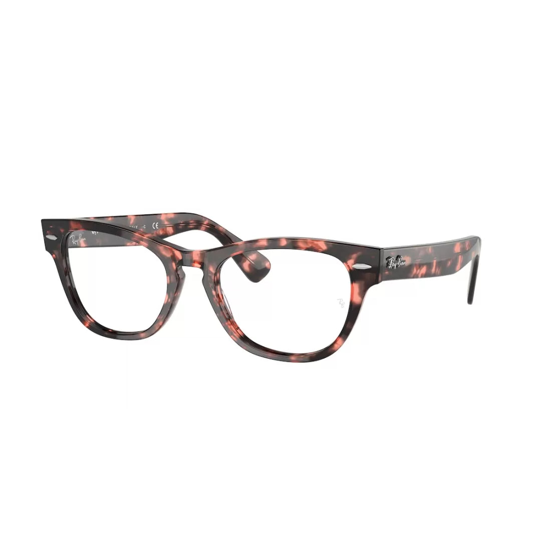 WOMEN'S EYEGLASSES RAY-BAN RX 2201V LARAMIE 8118 HAVANA PINK CALIBER 54 