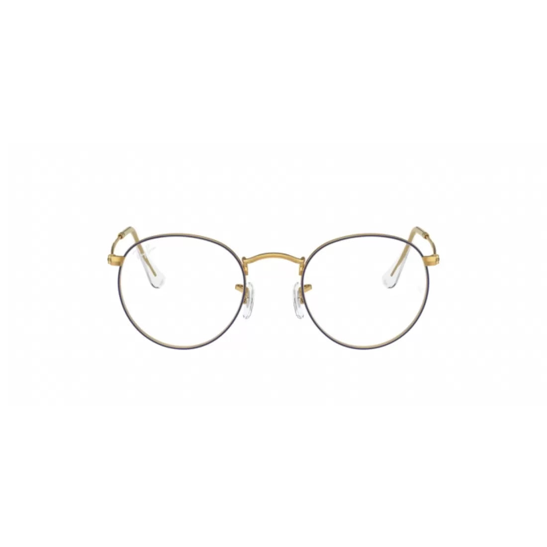 OCCHIALE DA VISTROUND METAA UNISEX RAY-BAN RX 3447V L 3105 BU LEGLU SGENDA ORO CALIBRO 47