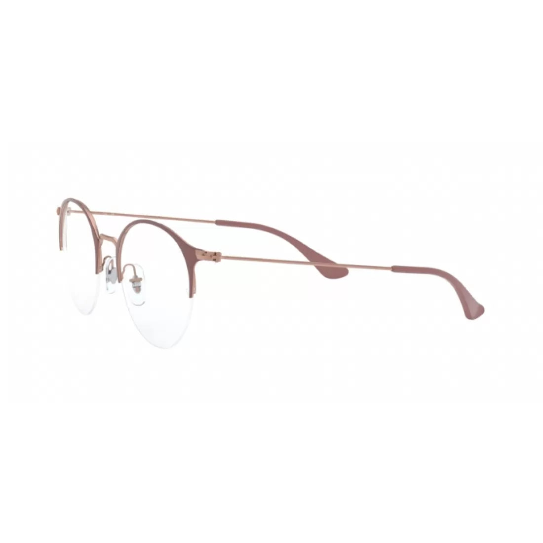 UNISEX EYEGLASSES RAY-BAN RX 3578V - 2973 COPPER TOP LIGHT BROWN CALIBER 48 