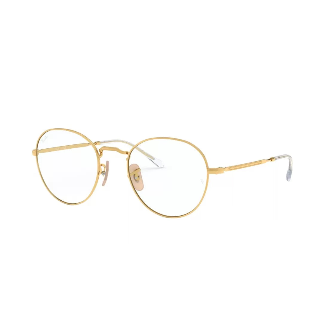 UNISEX EYEGLASSES RAY-BAN RX 3582V - 2500 GOLD CALIBER 49 
