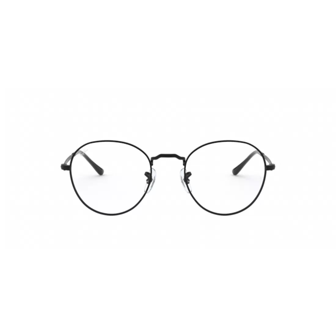 UNISEX EYEGLASSES RAY-BAN RX 3582V - 2760 SEMI-TRANSPARENT BLACK CALIBER 51 