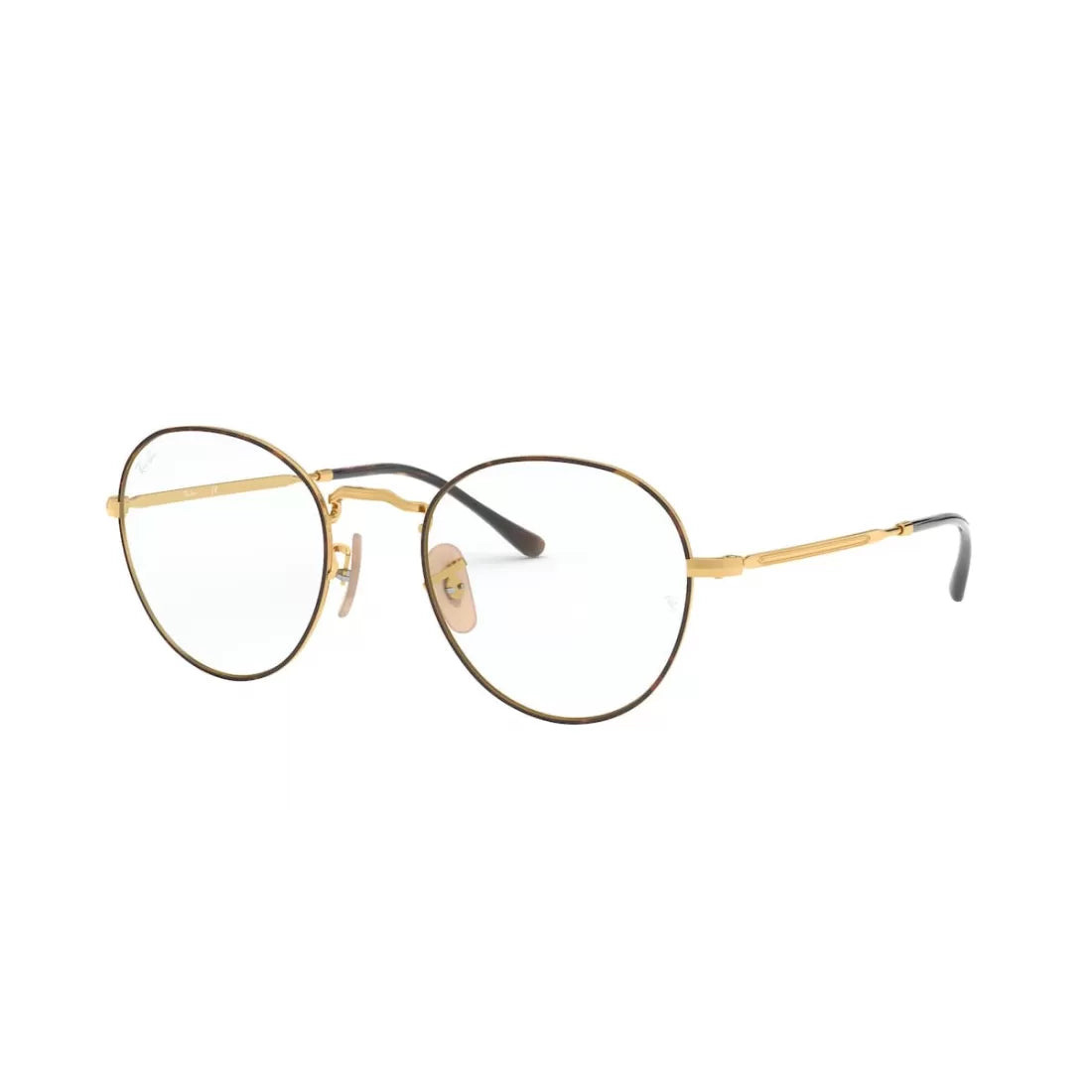 UNISEX EYEGLASSES RAY-BAN RX 3582V - 2945 GOLD IN TOP HAVANA CALIBER 49 