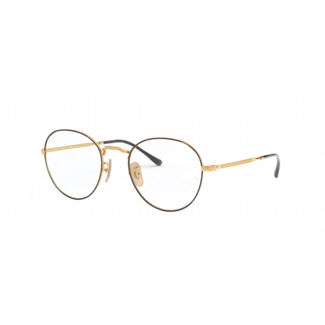 UNISEX EYEGLASSES RAY-BAN RX 3582V - 2945 GOLD IN TOP HAVANA CALIBER 49 