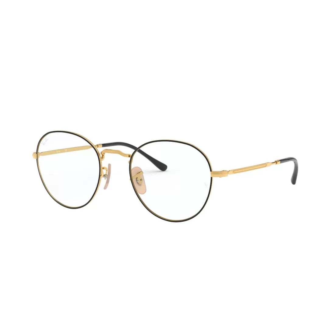 UNISEX EYEGLASSES RAY-BAN RX 3582V - 2946 GOLD TOP BLACK CALIBER 51 