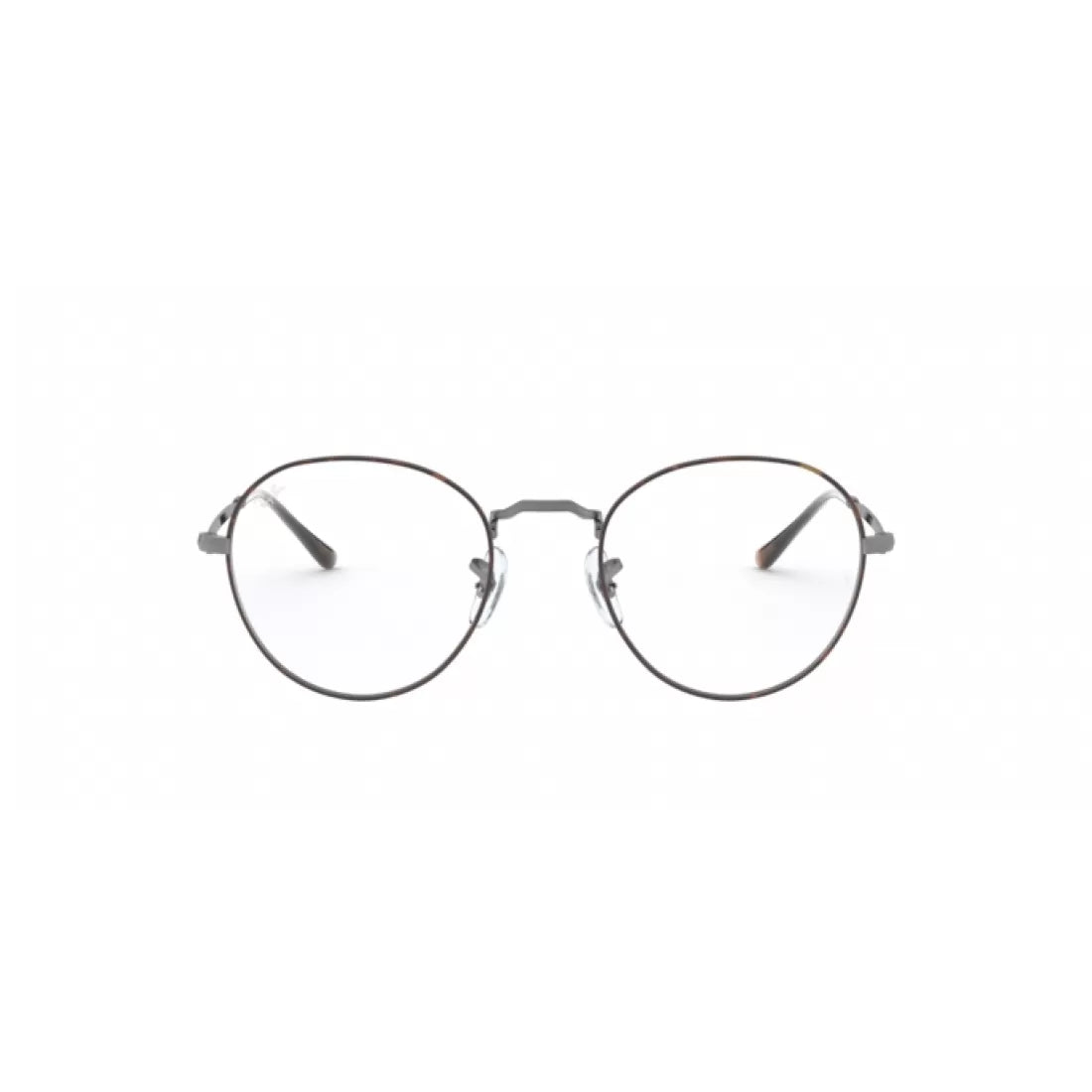 UNISEX EYEGLASSES RAY-BAN RX 3582V - 3034 TOP HAVANA ON MATT GUNMETAL CALIBER 49 