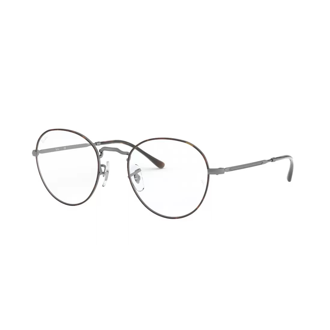 UNISEX EYEGLASSES RAY-BAN RX 3582V - 3034 TOP HAVANA ON MATT GUNMETAL CALIBER 51 