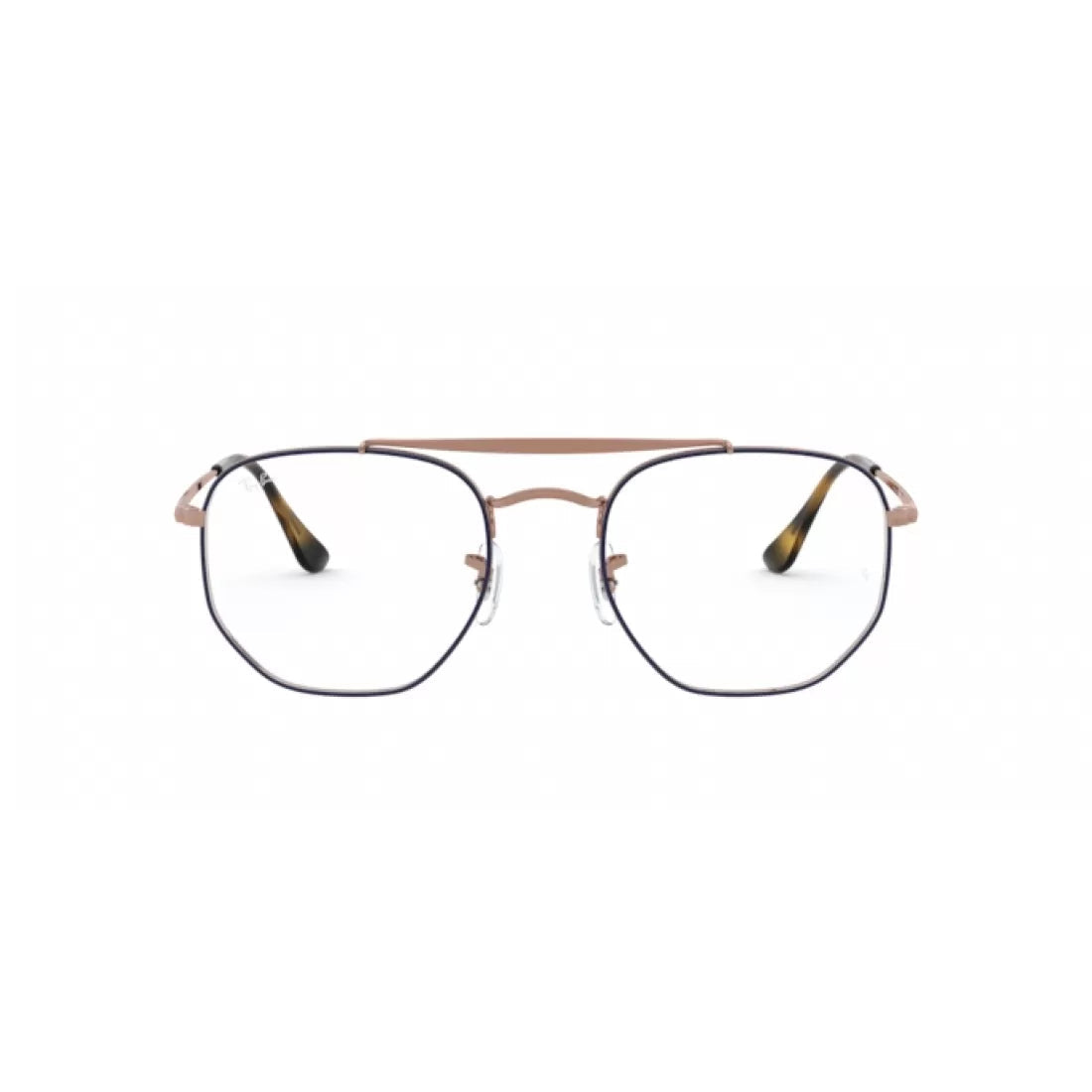 UNISEX EYEGLASSES RAY-BAN RX 3648V - 2975 TOP BLUE ON COPPER CALIBER 54 