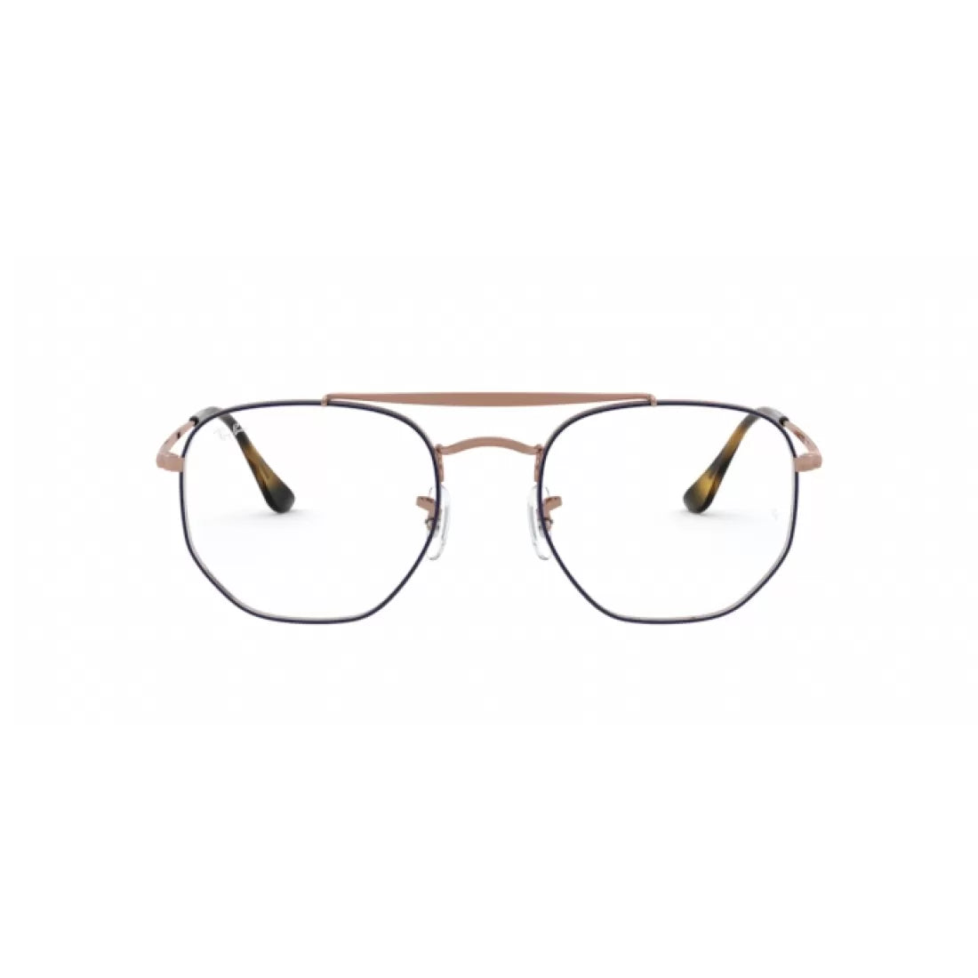 UNISEX EYEGLASSES RAY-BAN RX 3648V - 2975 TOP BLUE ON COPPER CALIBER 51 