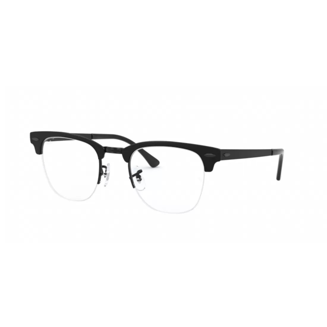 | OCCHIALE DA VISTA UNISEX RAY-BAN RX 3716VM CLUBMASTER METAL 2904 NERO SOPRA NERO OPACO