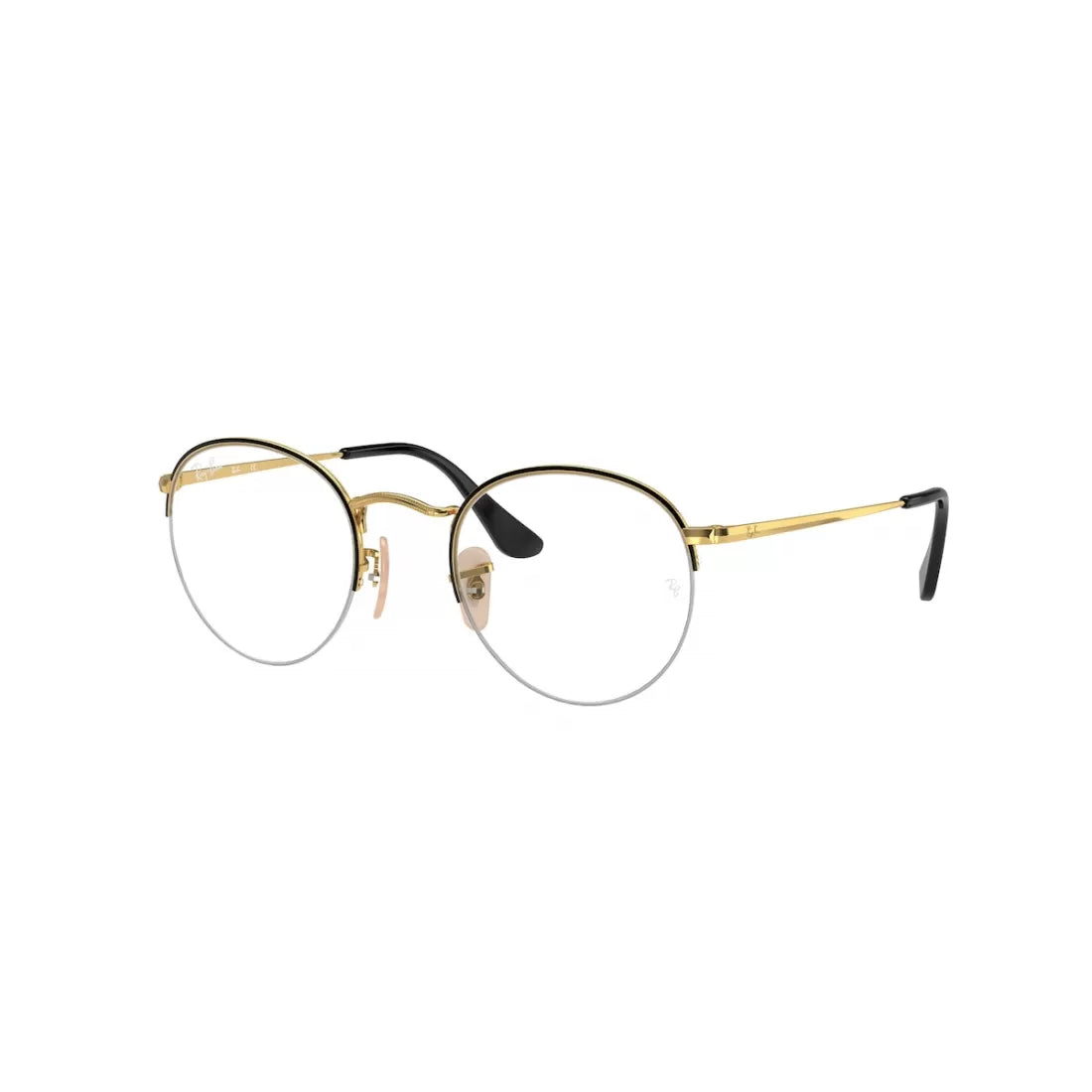UNISEX EYEGLASSES RAY-BAN RX 3947V - 2946 GOLD TOP BLACK SIZE 48 