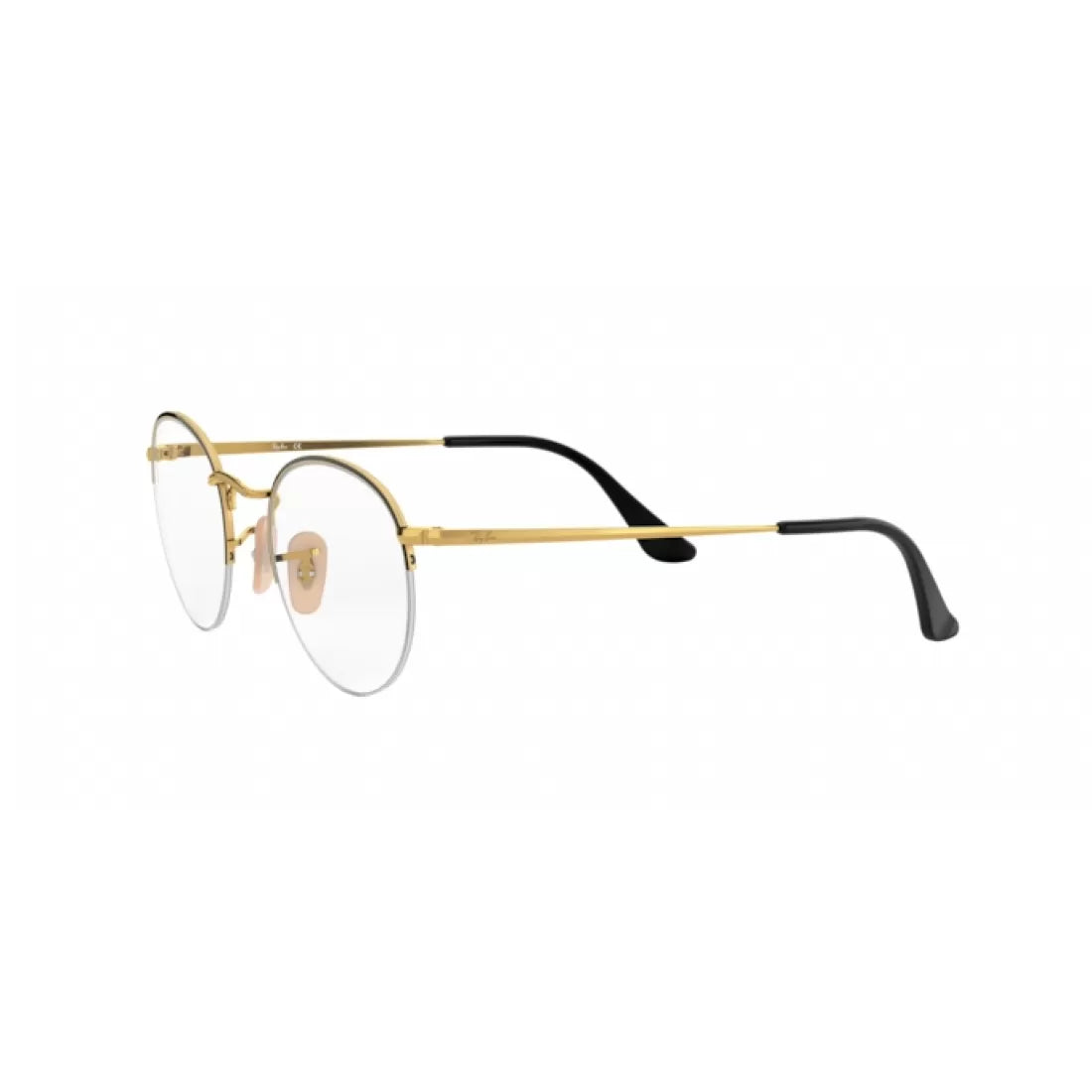 UNISEX EYEGLASSES RAY-BAN RX 3947V - 2946 GOLD TOP BLACK CALIBER 51 