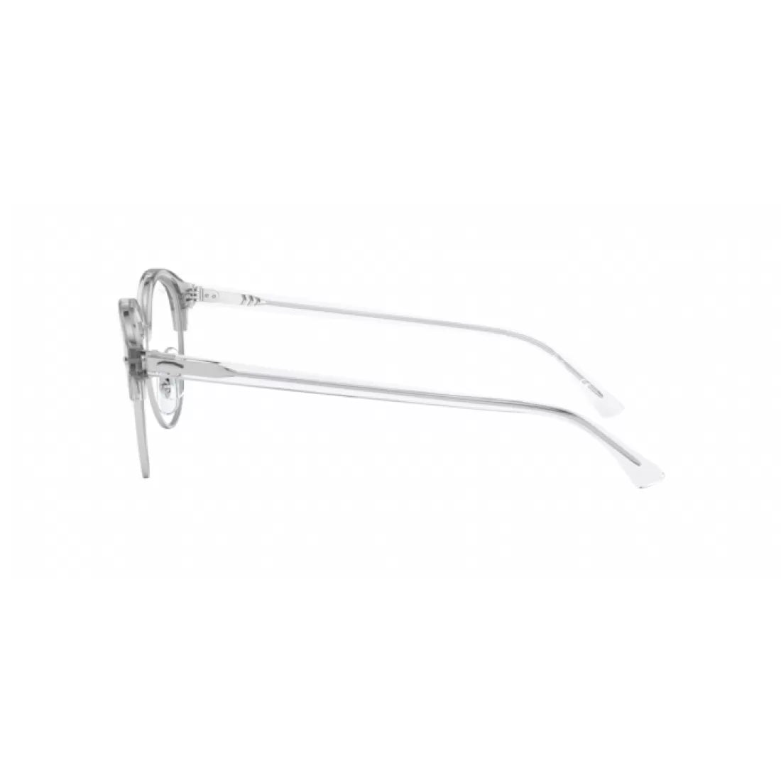 OCCHIALE DA VISTA UNISEX RAY-BAN RX 4246V CLUBROUND 2001 BIANCO TRASPARENTE CALIBRO 49