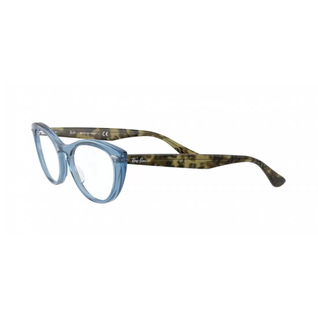 WOMEN'S EYEGLASSES RAY-BAN RX 4314V NINA 8082 LIGHT BLUE CALIBER 51 