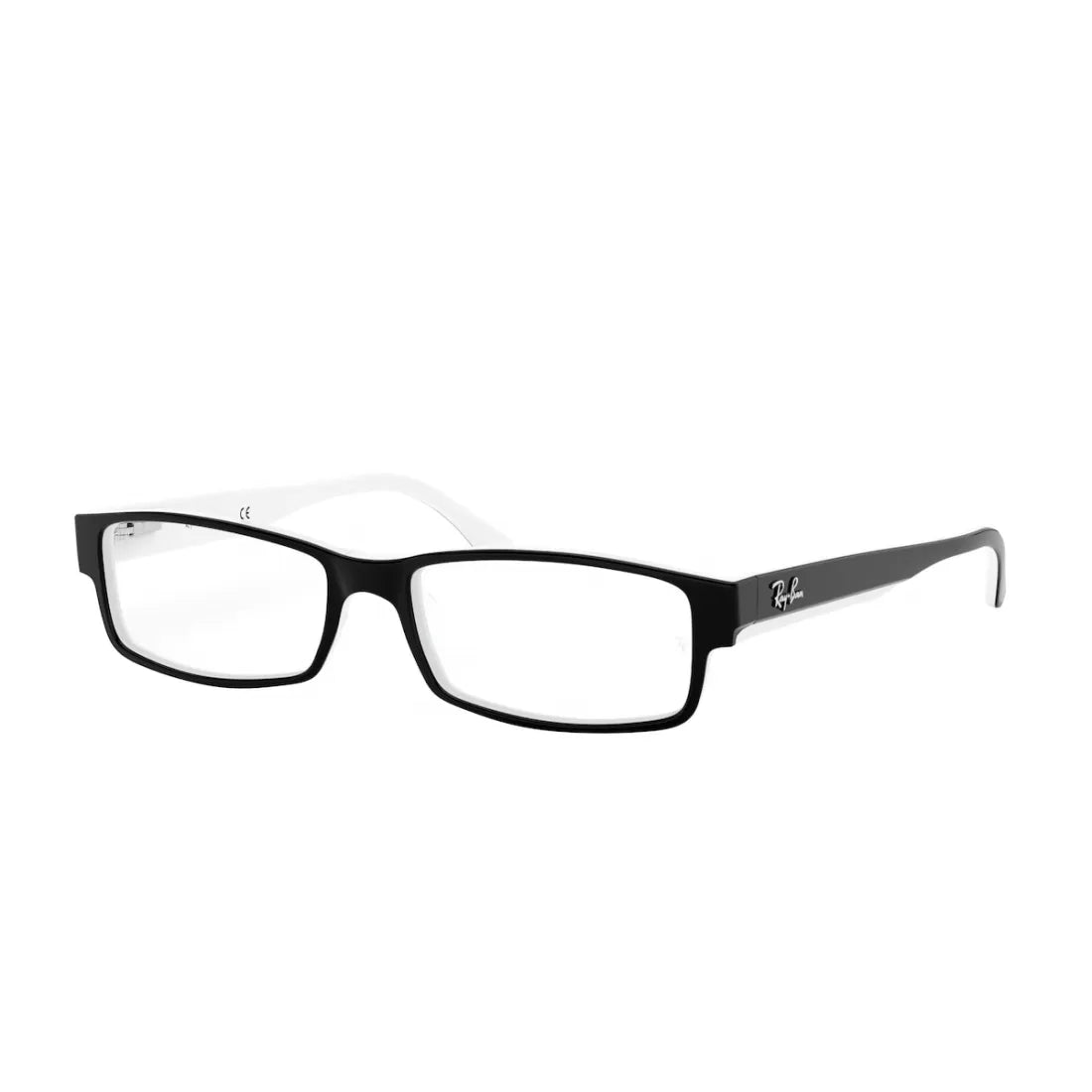 OCCHIALE DA VISTA UNISEX RAY-BAN RX 5114 - 2097 NERO BIANCO CALIBRO 54