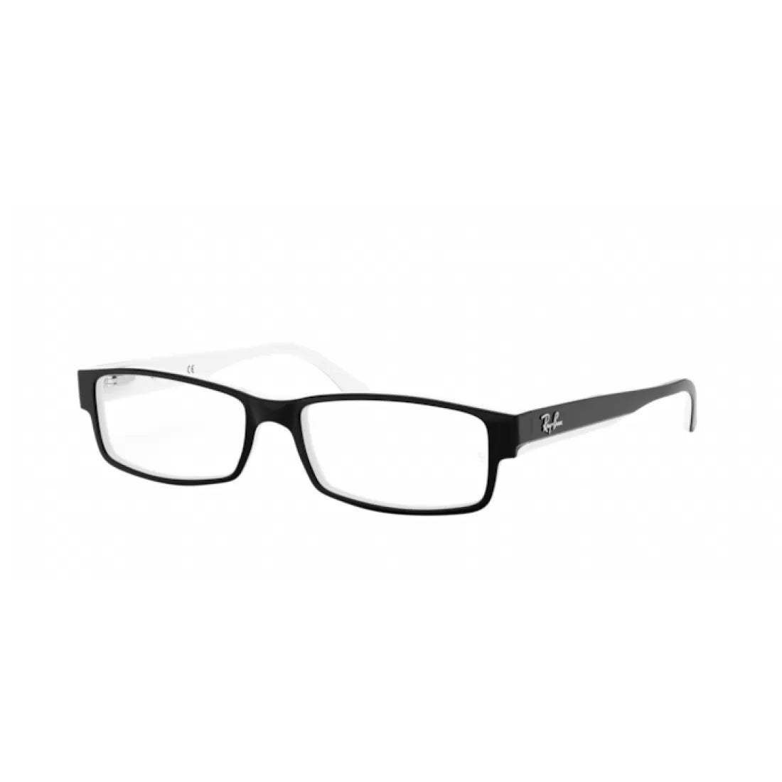 OCCHIALE DA VISTA UNISEX RAY-BAN RX 5114 - 2097 NERO BIANCO CALIBRO 54