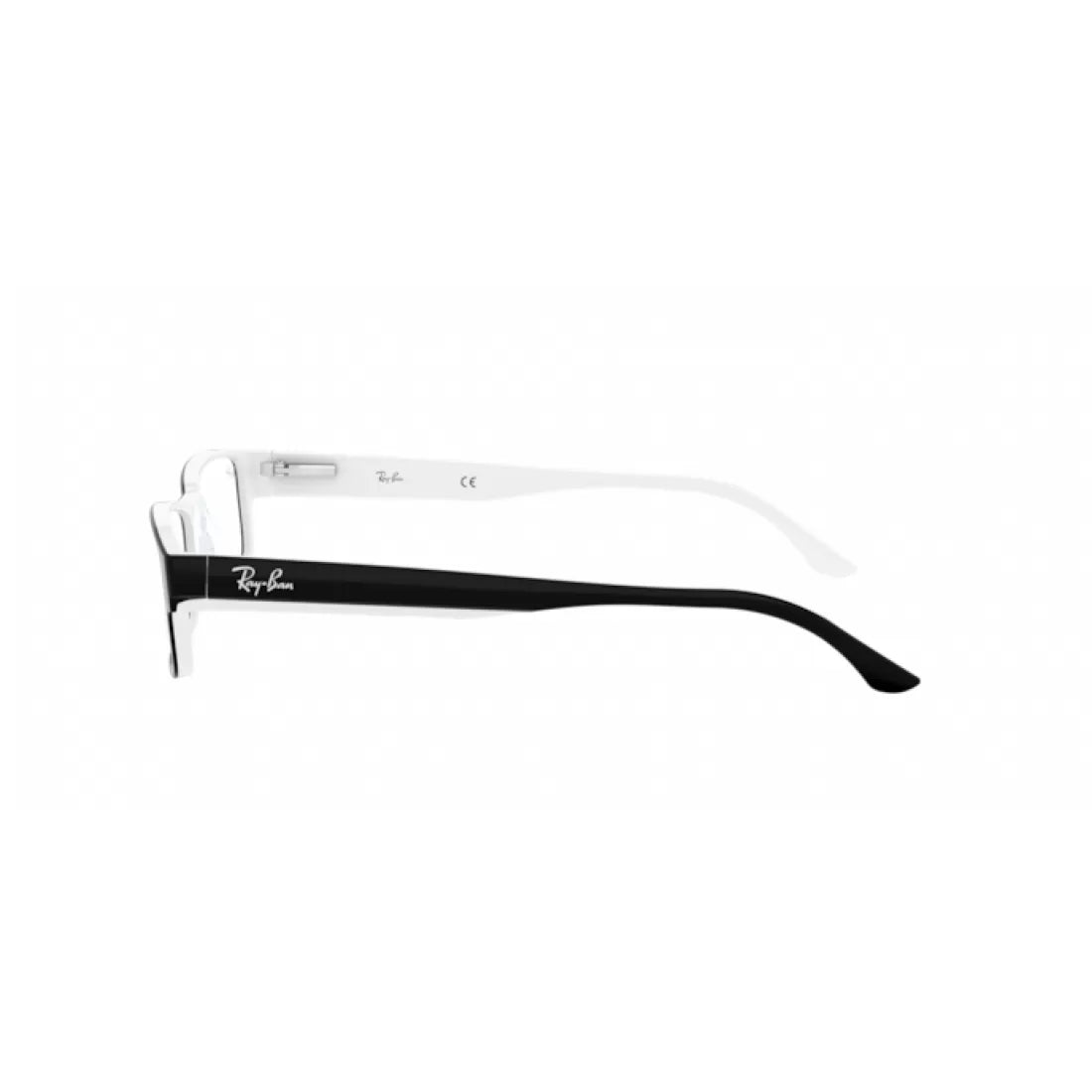 OCCHIALE DA VISTA UNISEX RAY-BAN RX 5114 - 2097 NERO BIANCO CALIBRO 54