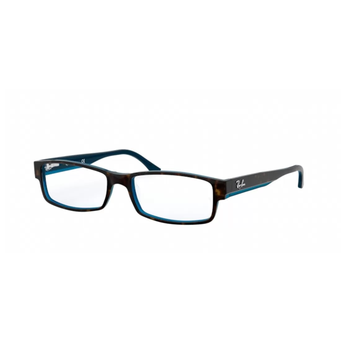 OCCHIALE DA VISTA UNISEX RAY-BAN RX 5114 - 5064 CIMA HAVANA SU BLU CALIBRO 52