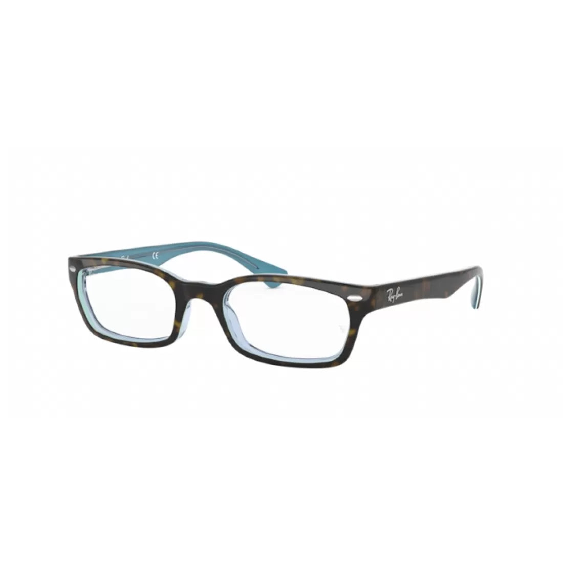 OCCHIALE DA VISTA DONNA RAY-BAN RX 5150 - 5023 CIMA HAVANA SU TR AZZURRO CALIBRO 50